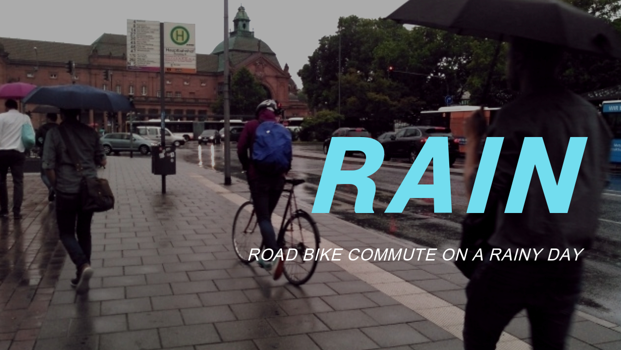 ロードバイク通勤】雨の日はどうするの？対策教えます！ | アフログ