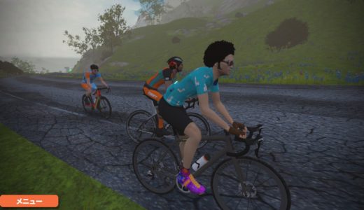 Alpe du ZwiftでビルドアップSST