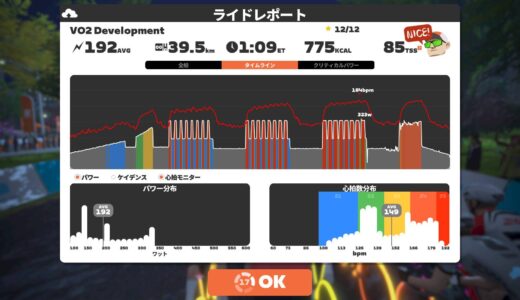 第19回Vo2Max向上委員会 – VO2 Development