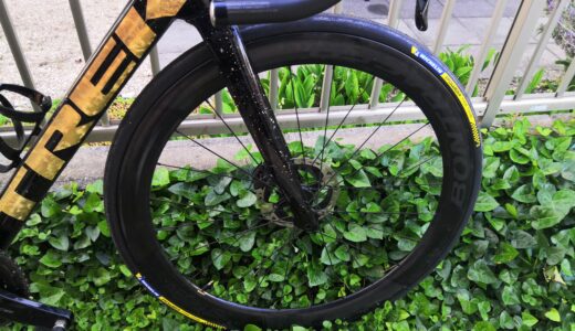 ActiveRecoveryとタイヤ（MICHELIN Power Time Trial）の皮むき